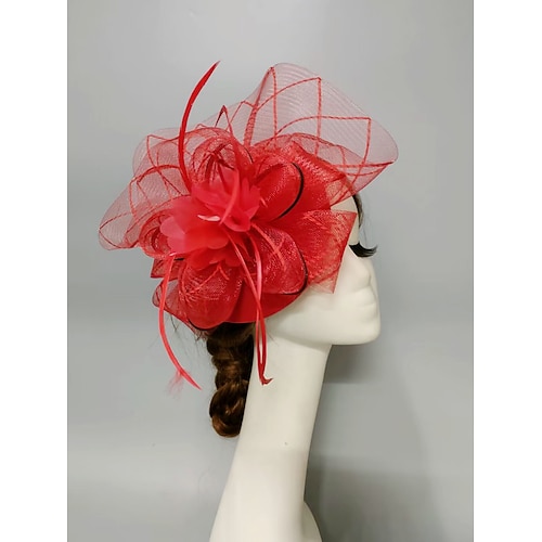 Elegant Derby Kopfschmuck Faszination Dame Kostüm Damen Karneval Party Derby Hochzeitsfeier Erwachsene Fascinator Frühling Sommer Image