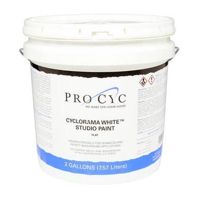 Pro Cyc Cyclorama White Studio Paint (2 Gallons) CWP2