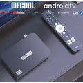 TV Box Android 2024 MECOOL KT2 DVB-T2 Smart TV ip tvbox Amlogic S905Y4 Chromecast 2GB 32GB 4K Android 12 14 Console portatile