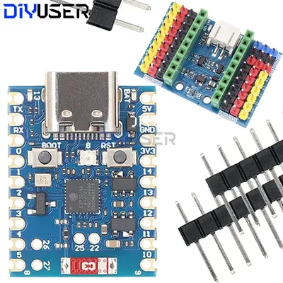DIYUSER ESP32-H2 SuperMini Entwicklungsboard Bluetooth 5 Mikrocontroller Programmierung Lernboard Image
