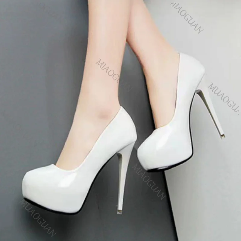 Frauen Super High Heel Schuhe sexy Plattform Lack leder Stiletto flache Pumps Schuhe Nachtclub Party kleid 16cm Absätze für Frauen super-high heel pumpen plateau schuhe high heels sexy hohe schuhen
