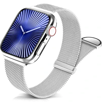 Milanese loop For Apple Watch straps 45mm 44mm 40mm 41mm 42mm-46mm sport bracelet iwatch series 8 7