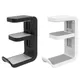 Universale 360 ° Supporto per cuffie rotante Supporto per cuffie da tavolo Supporto per gancio da scrivania per montaggio a parete per giochi per PC per controller per auricolari ﻿