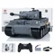 Taigen RC Panzer 1/24 RC Kampfpanzer Tiger I Funksteuerung Militärpanzer Modell Infrarot Kampfwagen RC Panzer Fahrzeug RC Spielzeug Jungen