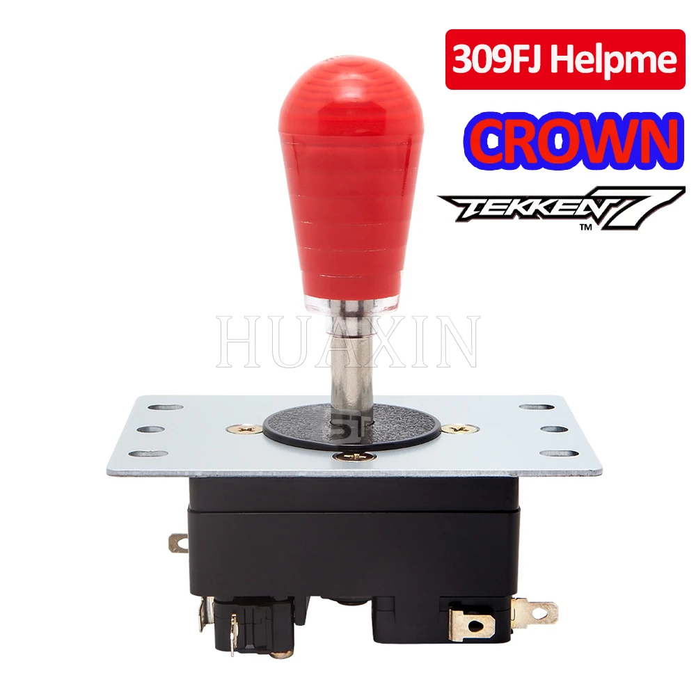 Original Korean CROWN 309 FJ Helpme Joystick Fighting Rocker mit 8-poligem Mikroschalter für Jamma PC Arcade Game Tekken 7 PS3 XBOX Image