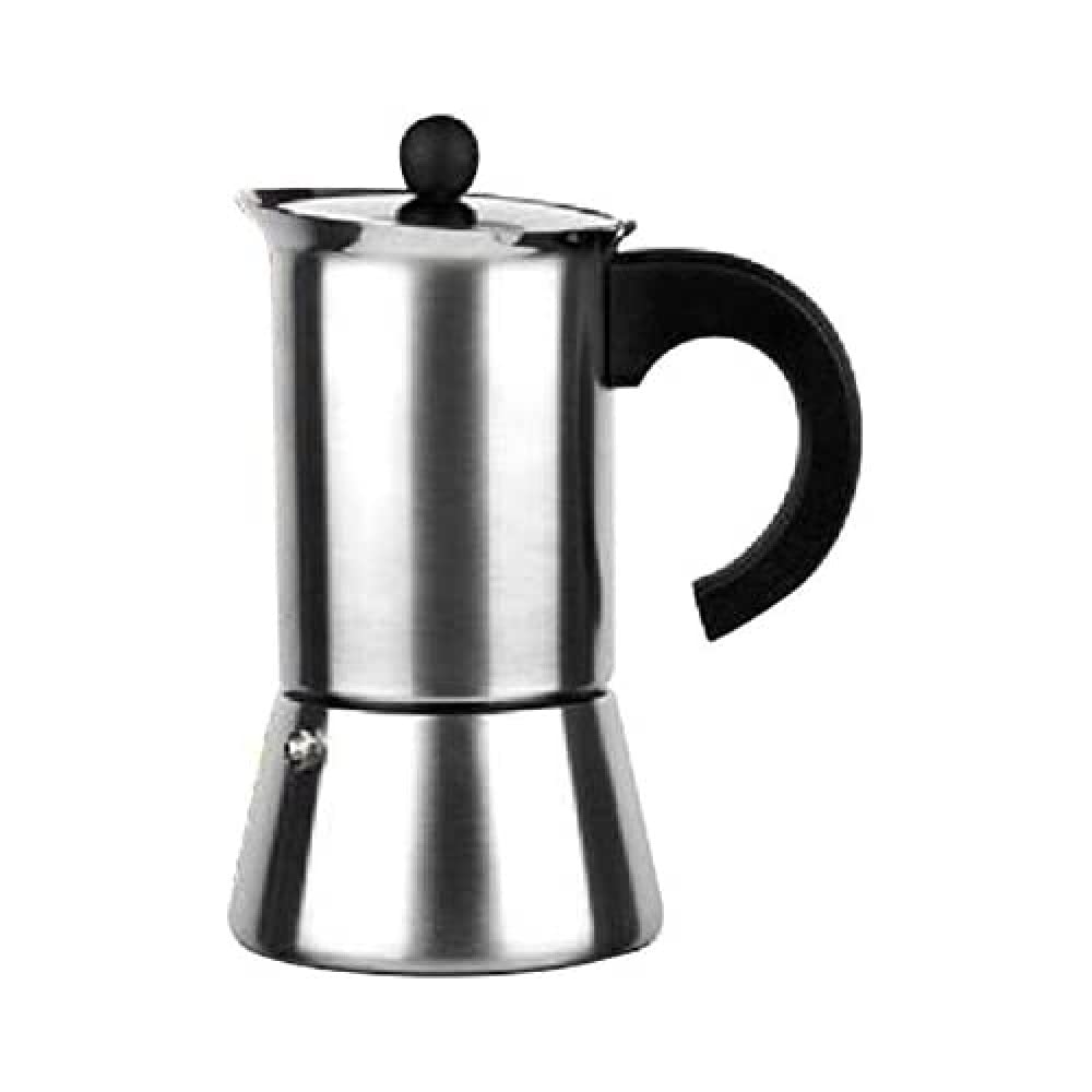 IBILI - Indubasic Express-Kaffeemaschine, 6 Tassen, 280 ml, Edelstahl, für Induktion geeignet Image