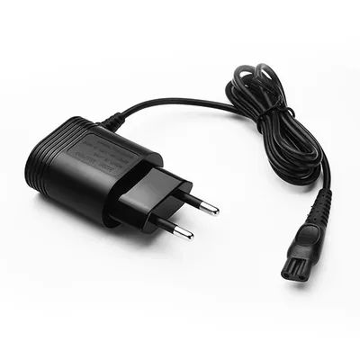 Electric Adapter Charger Wall Plug for Philips Shaver HQ5 6 7 8 9/RQ10 11 12/HS8/AT/PT Series Shaving Machine 15V Charging Cable