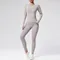 Tute sportive 2 pezzi Set da yoga Set da allenamento per donna Abbigliamento sportivo Abbigliamento