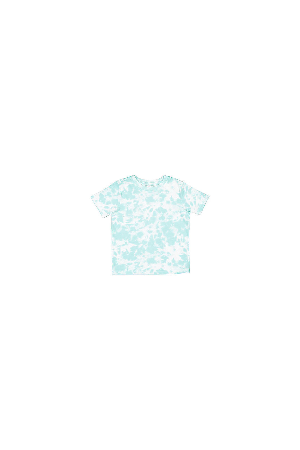 Rabbit Skins 3321 Toddler Fine Jersey T Shirt in Island Tie Dye size 7 | Cotton LA3321, RS3321
