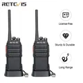 2 pcs Retevis RT24 PMR Radio Walkie Talkie Licenza 0.5 W UHF 446 PMR446 Scrambler VOX Portatile A Due way Radio Transceiver
