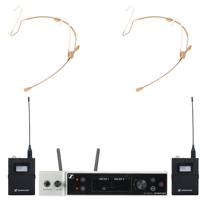 Sennheiser EW-DX 2x HSP 2 Lemo Q1-9 Set