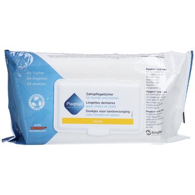 Plaqtiv+ Wipes VET 64 St Tücher Image