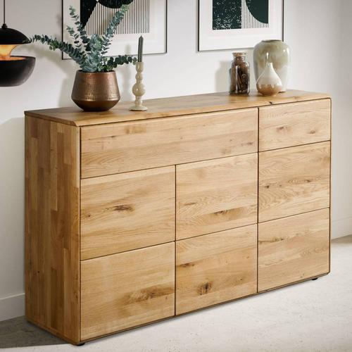 Sideboard Kommode aus Wildeiche Massivholz 149 cm breit