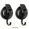 TEMU 2/4pcs Fashion Style Plastic Wall-mounted Hooks, Strong Adhesive, Reusable, No-drill, Vacuum Suction Hangers, With For Kitchen, Bathroom, Garage Storage, Towel And Robe Hooks