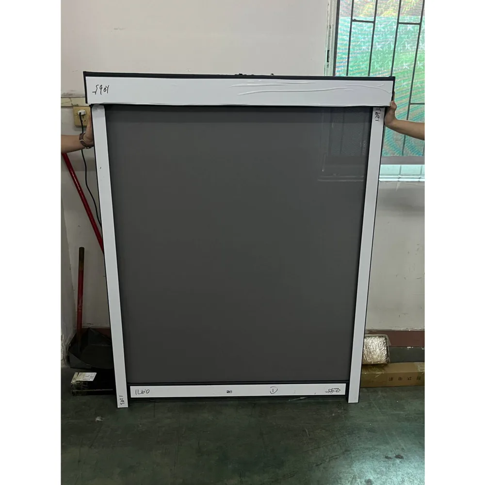 Professionelle elektrisch motorisierte Rollos mit Reißverschluss, winddichte Terrassenjalousien für den Innen- und Außenbereich, Pergola-Pavillon-Pavillon Image