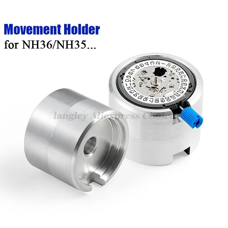 Uhrwerk Halter Halterung für NH35 NH36 7s26 7s36 8215 2824 2892 eta2824 4r35 36 Skx007 Mod Basis Uhr Reparatur Montage Werkzeuge Image