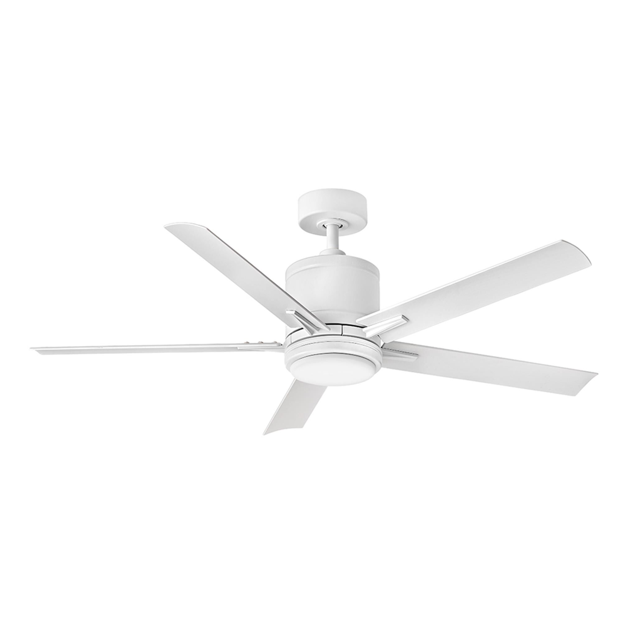 Hinkley Lighting Vail 52 Inch Ceiling Fan with Light Kit - 907052FMW-LWD