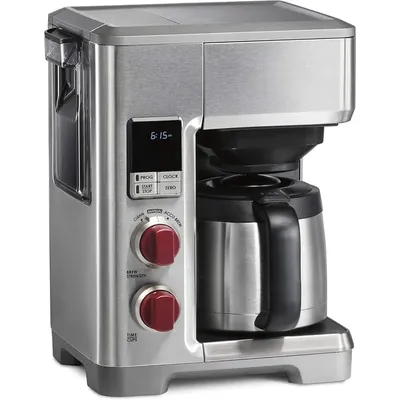 Programmable Coffee Maker System with 10 Cup Thermal Carafe, Built-In Grounds Scale, Removable