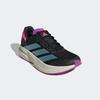 Laufschuh ADIDAS PERFORMANCE, Gr. 40, schwarz (core schwarz, flash aqua, lucid pink), Textil, Synthetik, sportlich, Schuhe