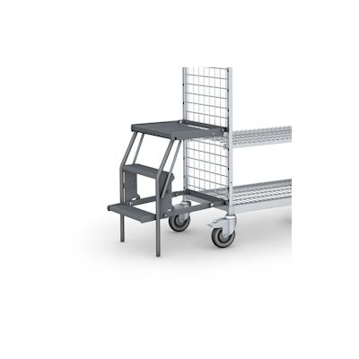Klapptritt Erweiterungs-Set für Kom.-Wagen KT 3, 660 x 935 mm / 660 x 1.330 mm Image