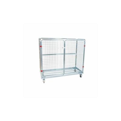 Stahlrollbehälter 1200, 620 x 1500 mm, 4-seitig, 2 Flügeltüren, Cr 3 Image