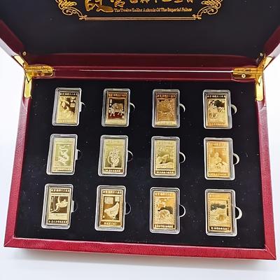 TEMU Replica Coin 12pcs Commemorative Coin Set - The For Anniversaries, Birthdays, And Christmas Gifts Image