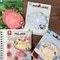 Bloc de notes autocollantes Kawaii, bloc-notes, scrapbooking, matériaux en papier, arts, bricolage,