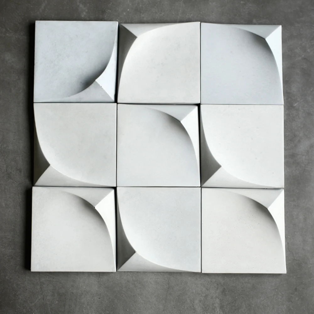 Wand-Ziegelform im industriellen Stil, DIY-Puzzle, Zement, quadratische Stange, Hintergrundwand, Gips, dekorative Fliesen-Silikonform für Beton