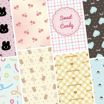 8pcs niedlichen Tupfen kreative Handy zurück Karte Graffiti Aufkleber DIY iPad Telefon Fall Hand Image
