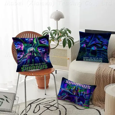 Klassiker Film What We Do in the Shadows Kissenbezug Kissenbezug Polsterung Sofa Dekokissen Home Image