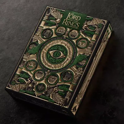 Neue Lord Rings Poker Anime Spielkarten Kreative Brettspiel Unterhaltung Poker Karten Spielzeug Fan Sammeln Geschenke