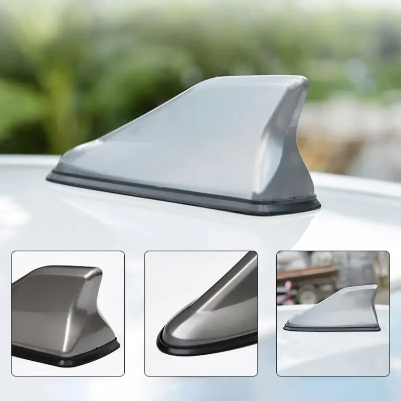 General Motors Hai-Antenne, Autodach-Installation, Hai, leere Antenne, obere Abdeckung, Autoradio, AM, FM-Antenne, Signal, Dach, Autoform Image