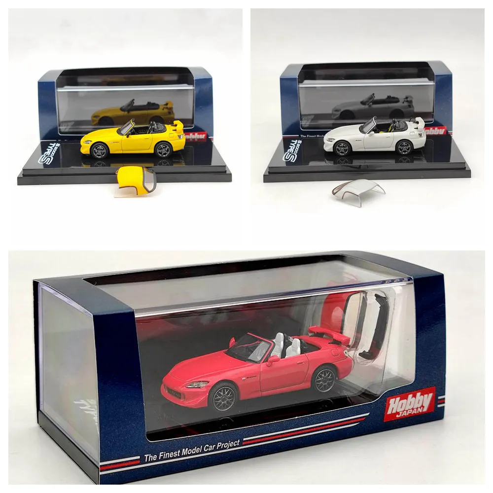 Hobby Japan 1/64 für S2000 Typ S (AP2) Cabrio Cstomized HJ 641020 Diecast Car Miniature Model Auto Toys Gift Collection Image