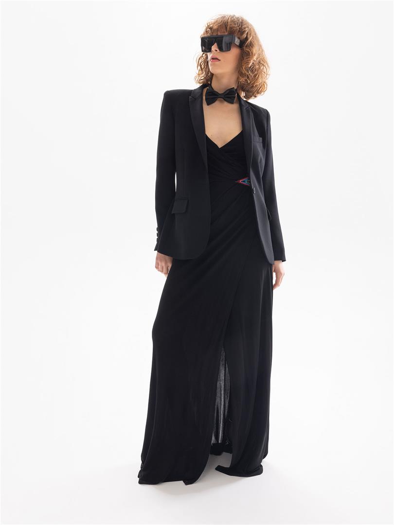 Schmale Passform Blazer Jacke Image