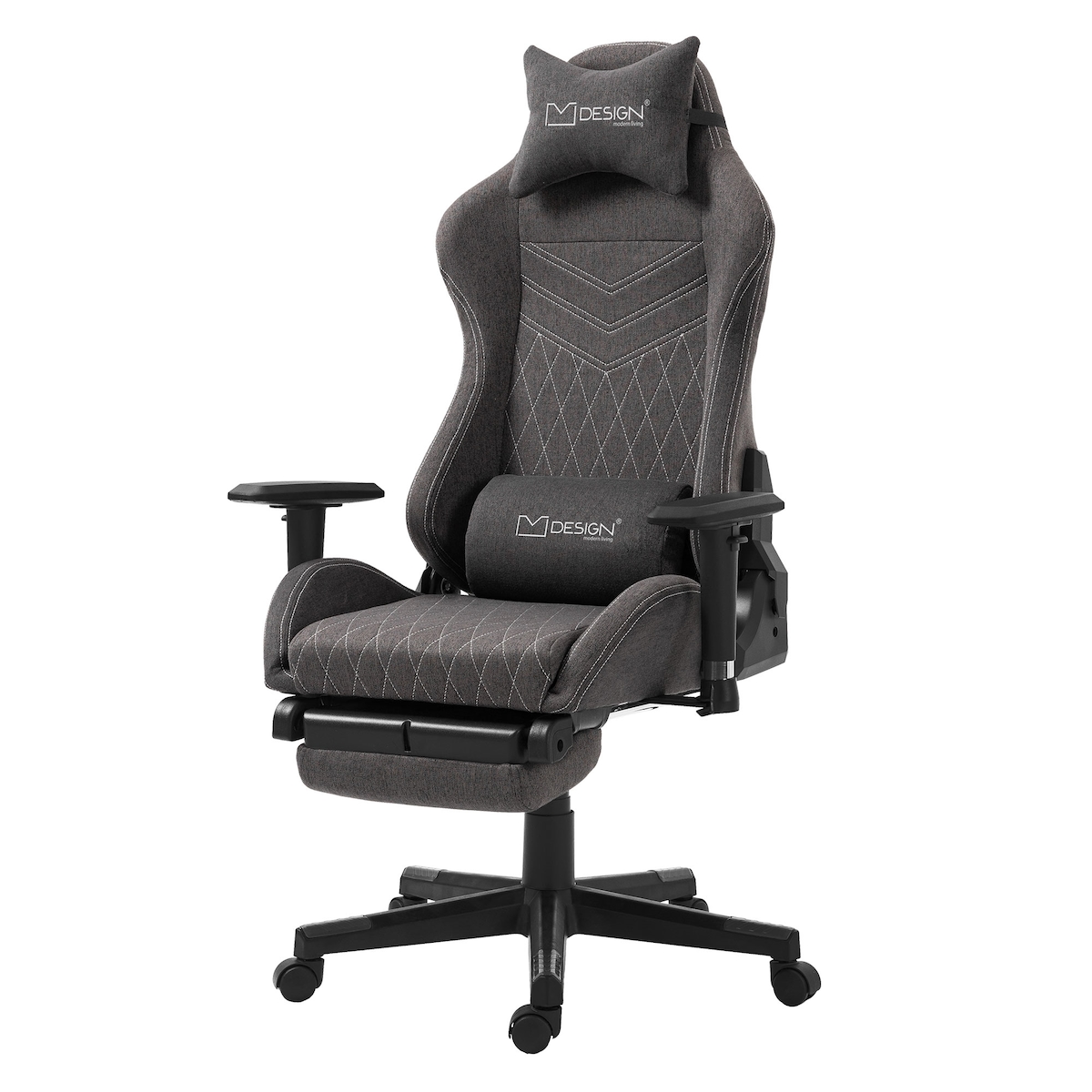 ML-Design Gaming Stuhl Bürostuhl Racing Schreibtischstuhl Drehstuhl Verstellbar Stuhl Büro Image