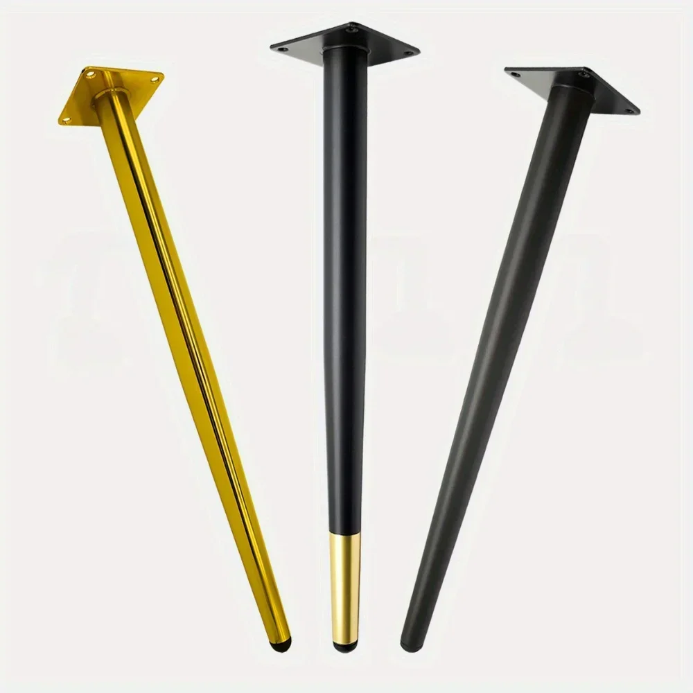 4PCS 72cm/45cm Möbel Beine Tisch Beine Stuhl Eisen Messing Stahl Möbel Füße Seite Schreibtisch metall Dressing Esszimmer Couchtisch Beine