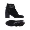 Michael Michael Kors Damen Stiefelette, Gr. 7, schwarz, Leder