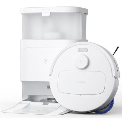 ECOVACS Saugroboter "mit Wischfunktion, ECOVACS DEEBOT N30 PRO OMNI", weiß, B:35,1cm H:35,3cm T:10,4cm, Saugroboter