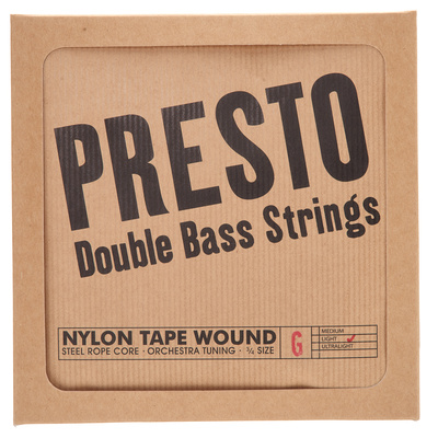 Presto Nylonwound Saiten für Kontrabass Medium