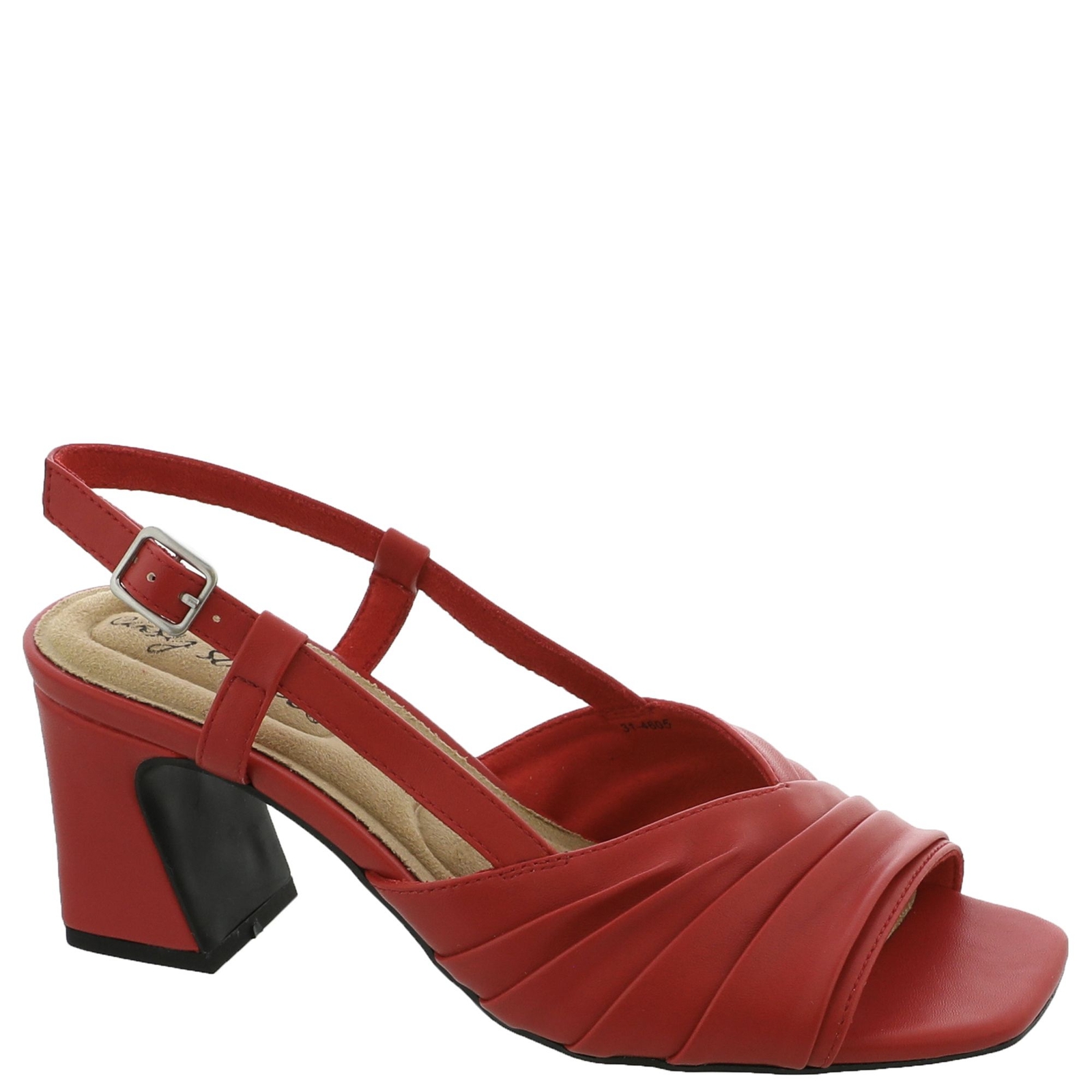 Easy Street Lucie - Womens 7 Red Sandal W2