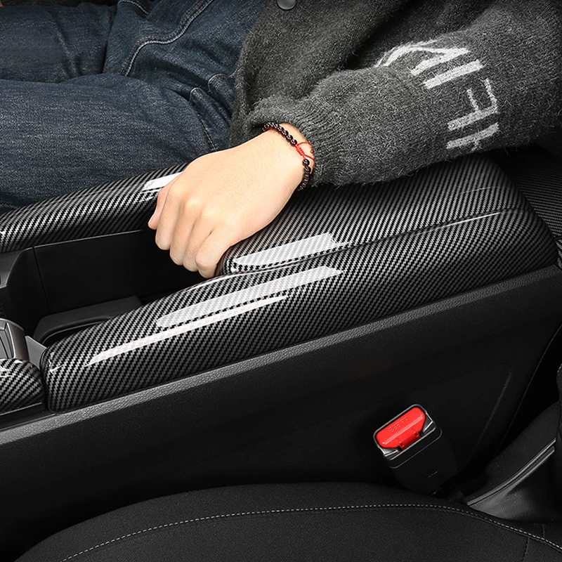 Per HONDA 2016-2021 10th CIVIC SEDAN HATCHBACK TYPE-R Copertura protettiva per scatola bracciolo centrale, copertura decorativa, forniture per interni