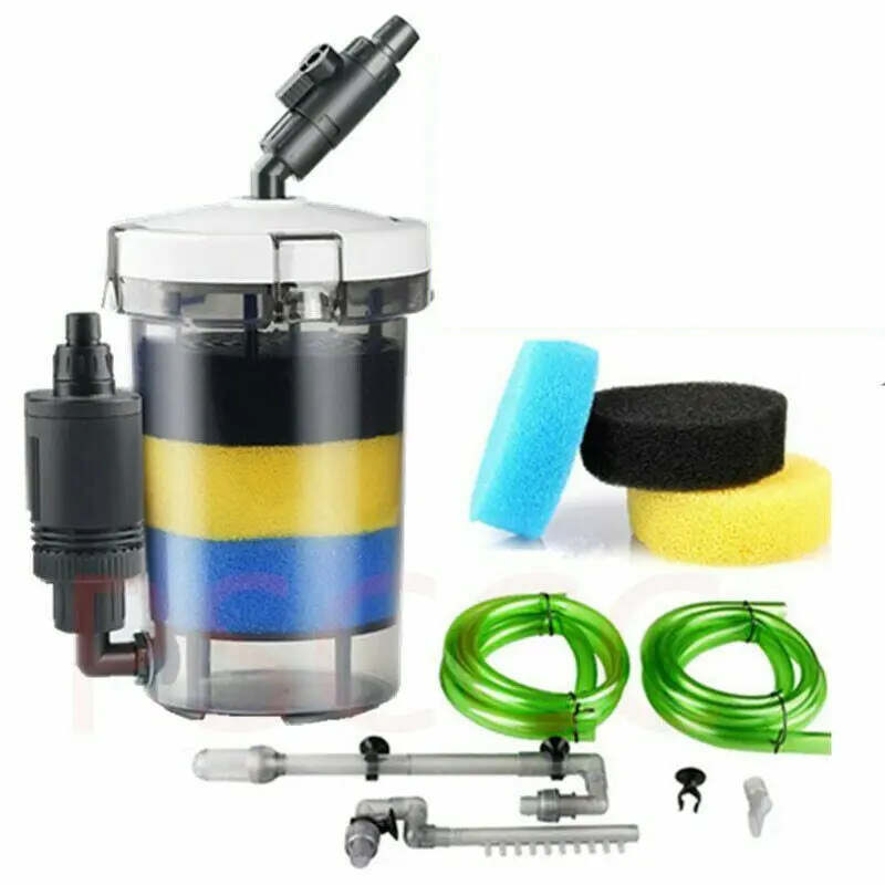 110-240V SUNSUN Aquarium Externer Kanisterfilter LW602B LW603B Transparent Image