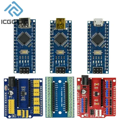 Mini/Typ-C/Micro ATMEGA328P/PB USB Nano 3.0 Mit dem Bootloader-kompatiblen Nano-Controller für Arduino CH340 USB-Treiber 16 MHz Image