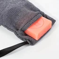 Filet moussant pour usage domestique, filet à bulles pour savon de bain, sac à savon nettoyant et nettoyant pour le visage