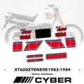 XT600 Carenatura Shell Adesivo Decalcomania Replica Adesivo Auto Completo Decalcomanie Per Yamaha XT 600 Z TENERE 1983-1984
