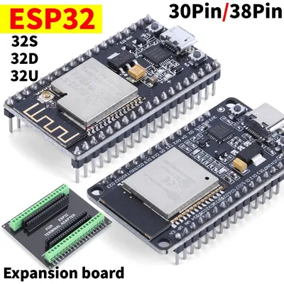 ESP32-Entwicklungsplatine WiFi + Bluetooth Extrem geringer Stromverbrauch Dual Core ESP-32S Image