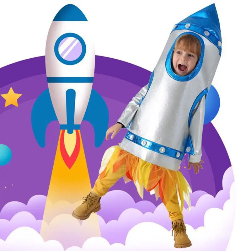 Cosplay Raumanostüm Raketenanzug Karnevalsparty für Kinder Image