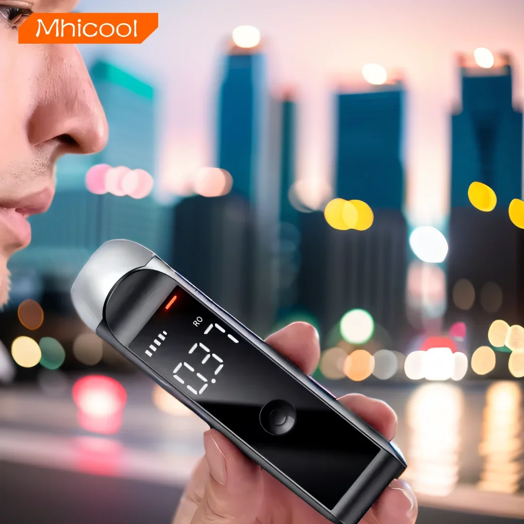 Digitaler Alkoholtester, neuer Alkoholmeter, Alkoholtester, Alkoholtester, kann OEM-Farbe für den Heim-/Personalgebrauch/HM1000 sein Image
