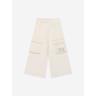 Fendi Girls Baguette Pocket Trousers in Beige - Size 12Y | Fendi Sale | Discount Designer Brands