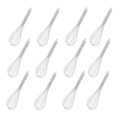 Stainless Steel French Whisk, for Blending, Beating, Stirring, Dishwasher Safe